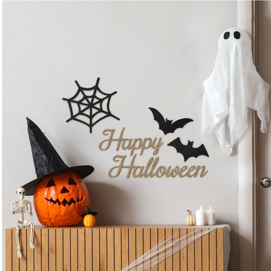 おうちで楽しむハロウィンの飾り付け！木製レターバナーでおしゃれな記念フォトを