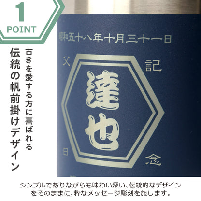 帆前掛けマグカップ