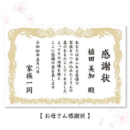 感謝状ペアマグカップ