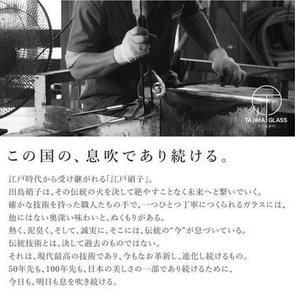 黒江戸切子 タンブラー - 石目星重紋 -