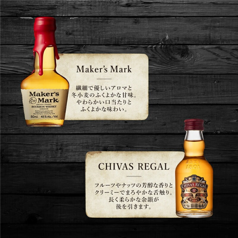 プレミアムウイスキー体験ギフト9点セット