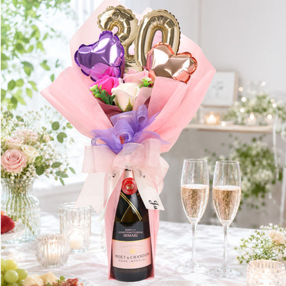 モエ バルーンブーケ -20th Birthday-　【翌々営業日出荷】