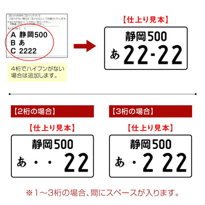 ナンバープレートキーホルダー・VIP