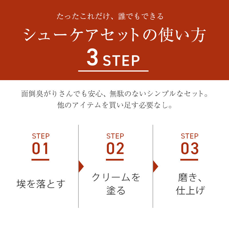 フレッシュマン シューケア7点セット