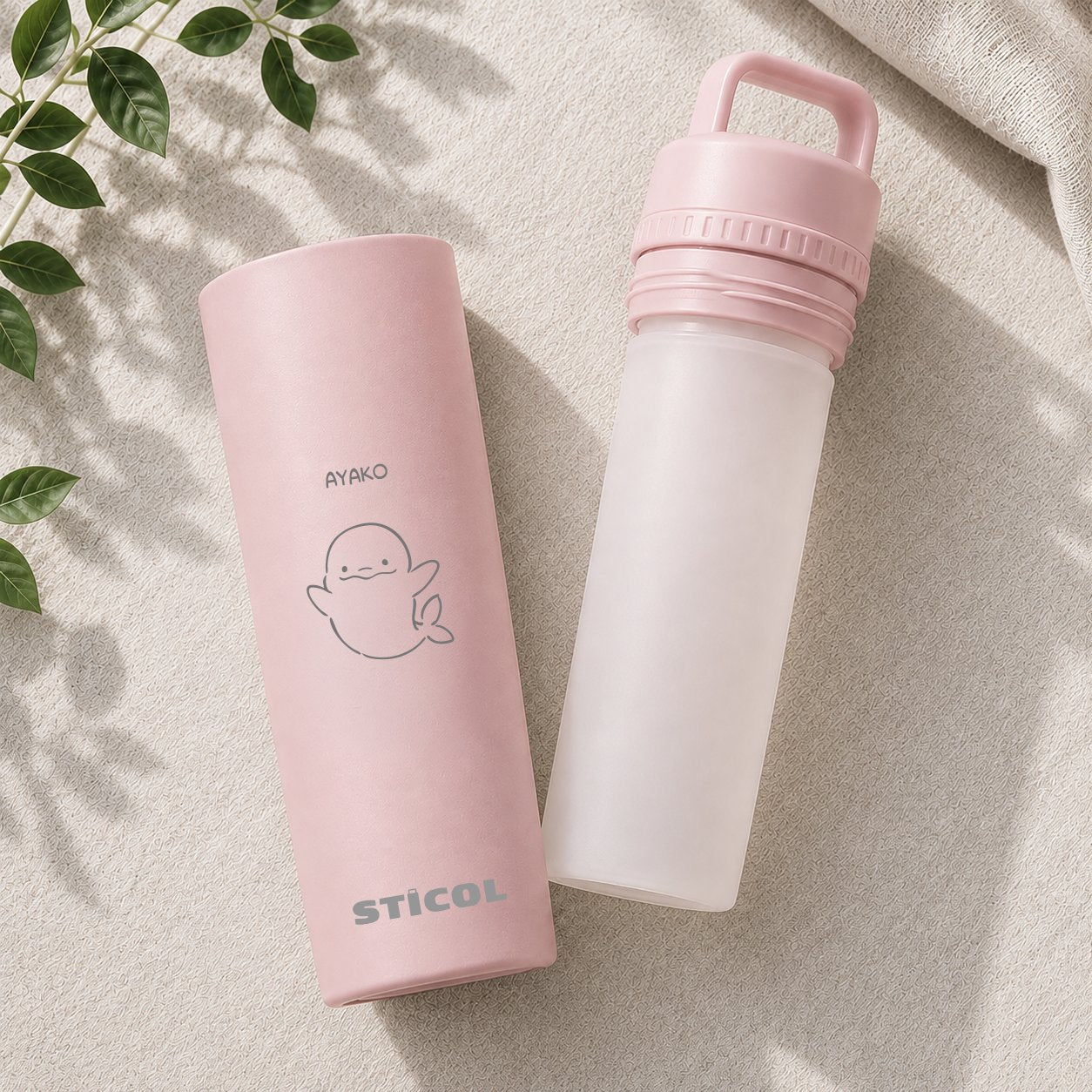 ひんやりアニマル STICOL 2in1ボトル
