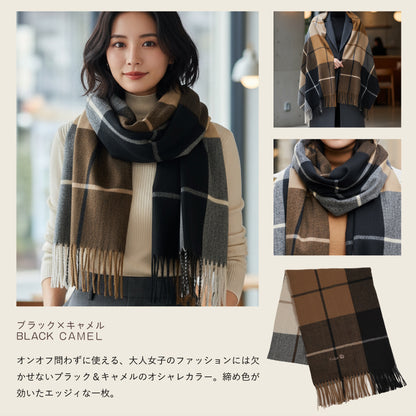 カシミヤタッチ ストール