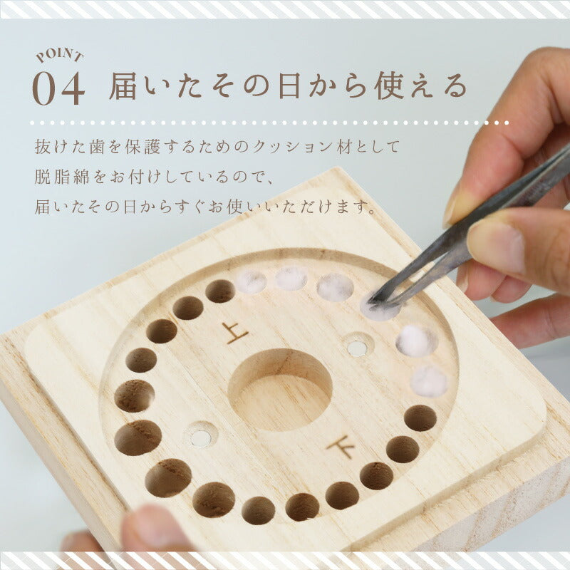 乳歯ケース 北欧のもり