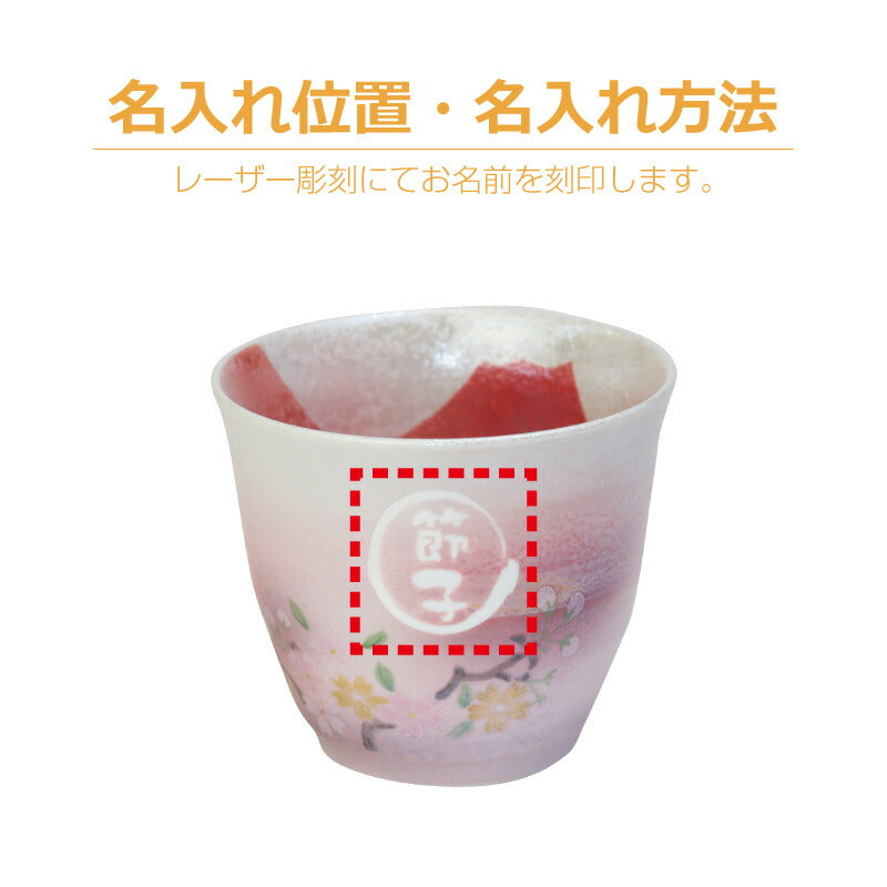 あけぼの富士湯呑みぺアセット