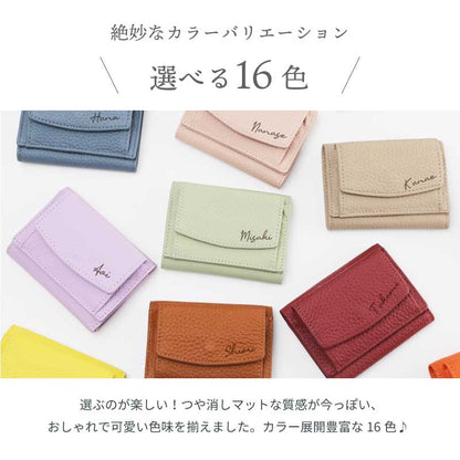 絶妙カラー本革ウォレット Cpt． 【翌業日出荷】