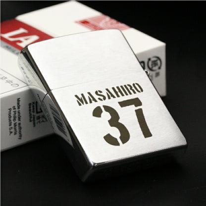ステンレスZIPPO・ナンバー
